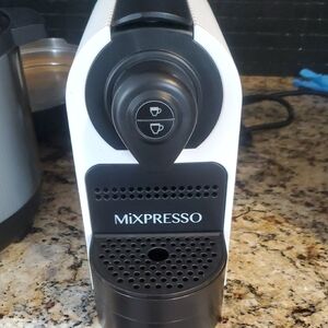 Mixpresso White Espresso Machine nespresso Original Pods